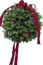 burgundy kissing ball.webp